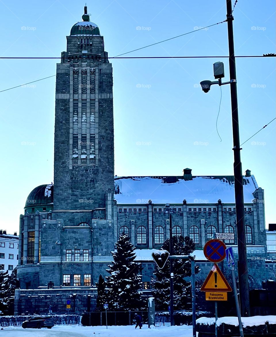 Kallio Church from Kaarlenkatu side @ Helsinki, Finland