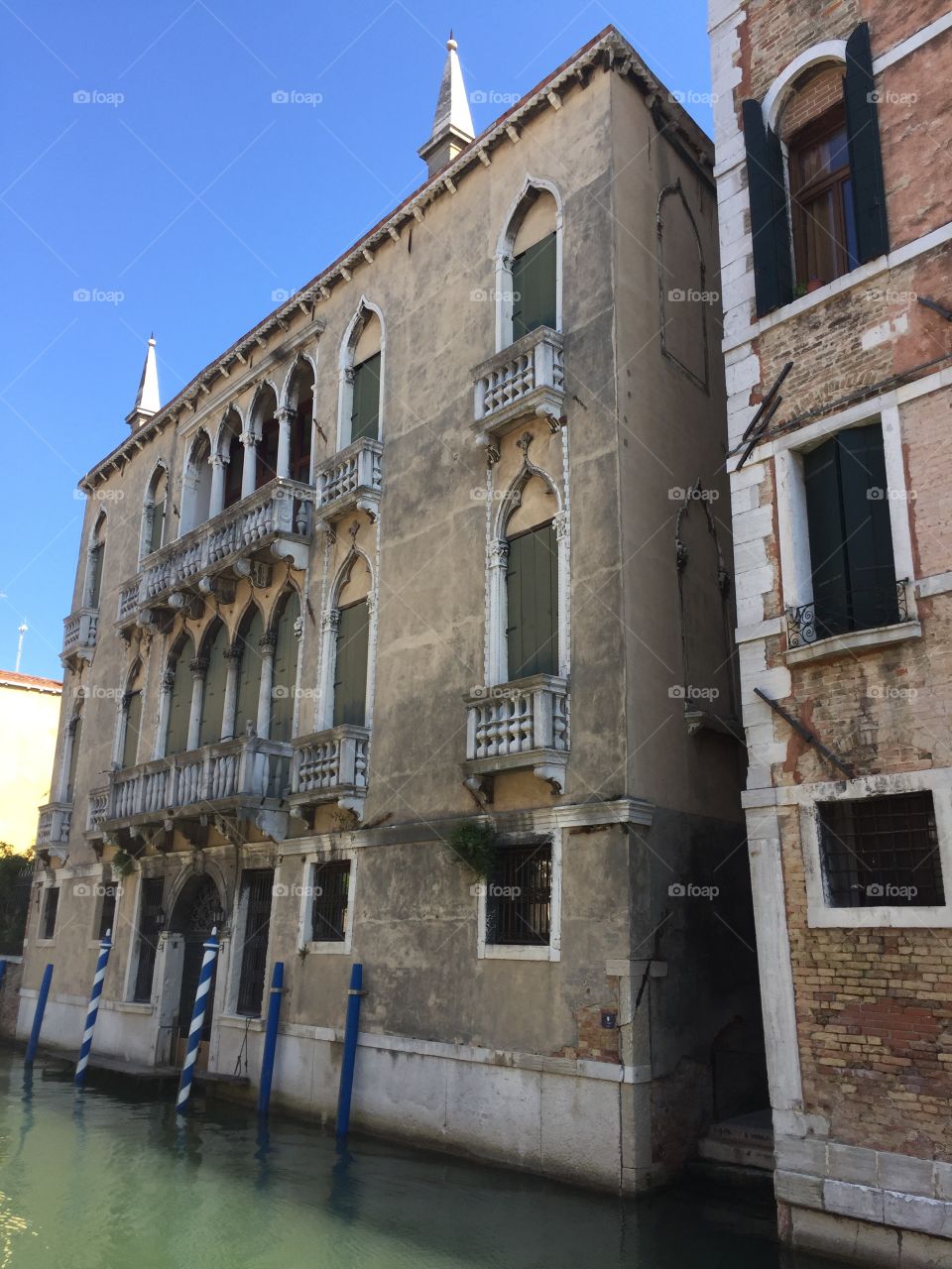 Architecture and landscapes in Venice - Italy 