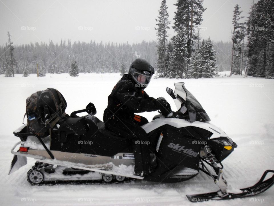 Snow Mobiling