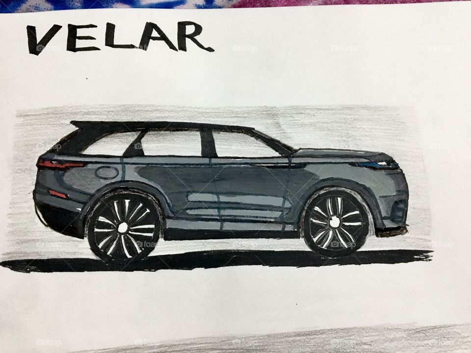 Range Rover Velar's Sketch