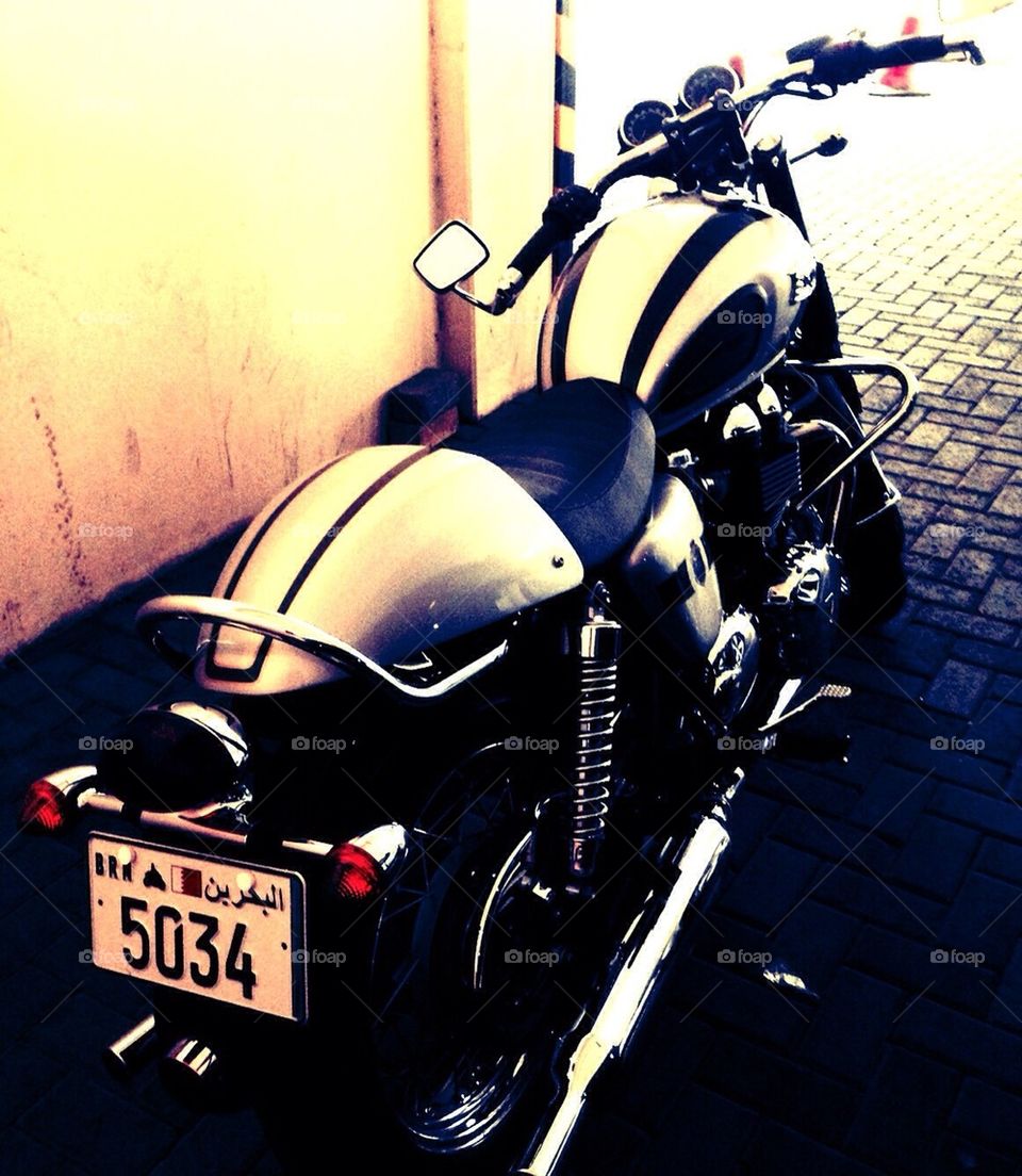 Triumph Motorbike