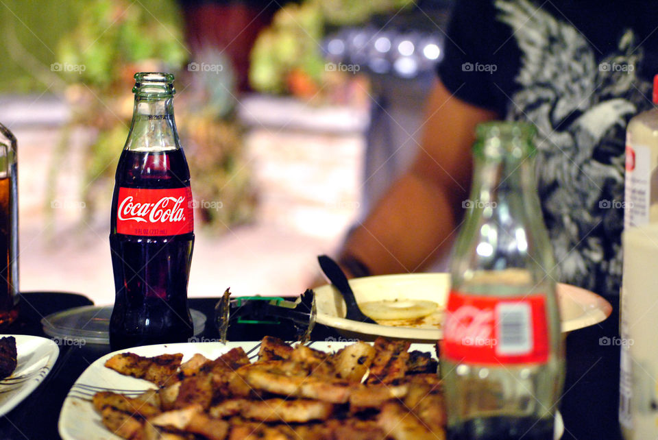 Dining with Coca-Cola