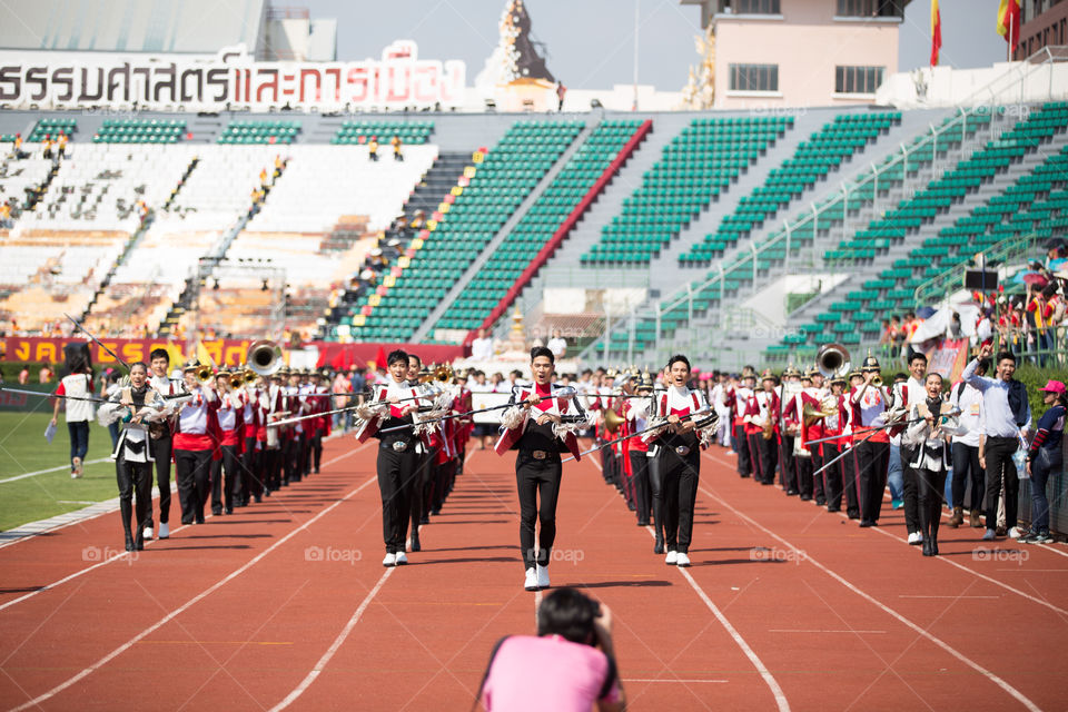 Drum major parade 