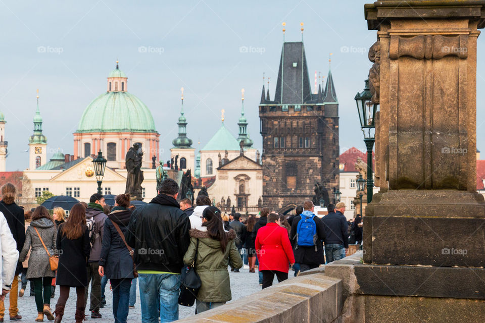 Charles bridge in Prague