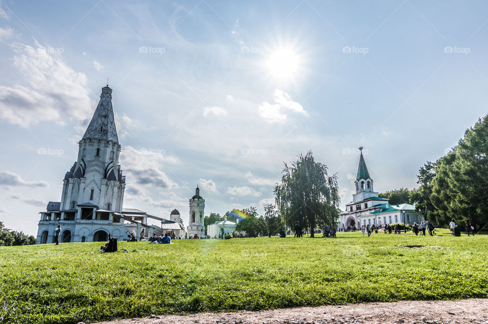 Park-museum Kolomenskoe in Moscow, Russia