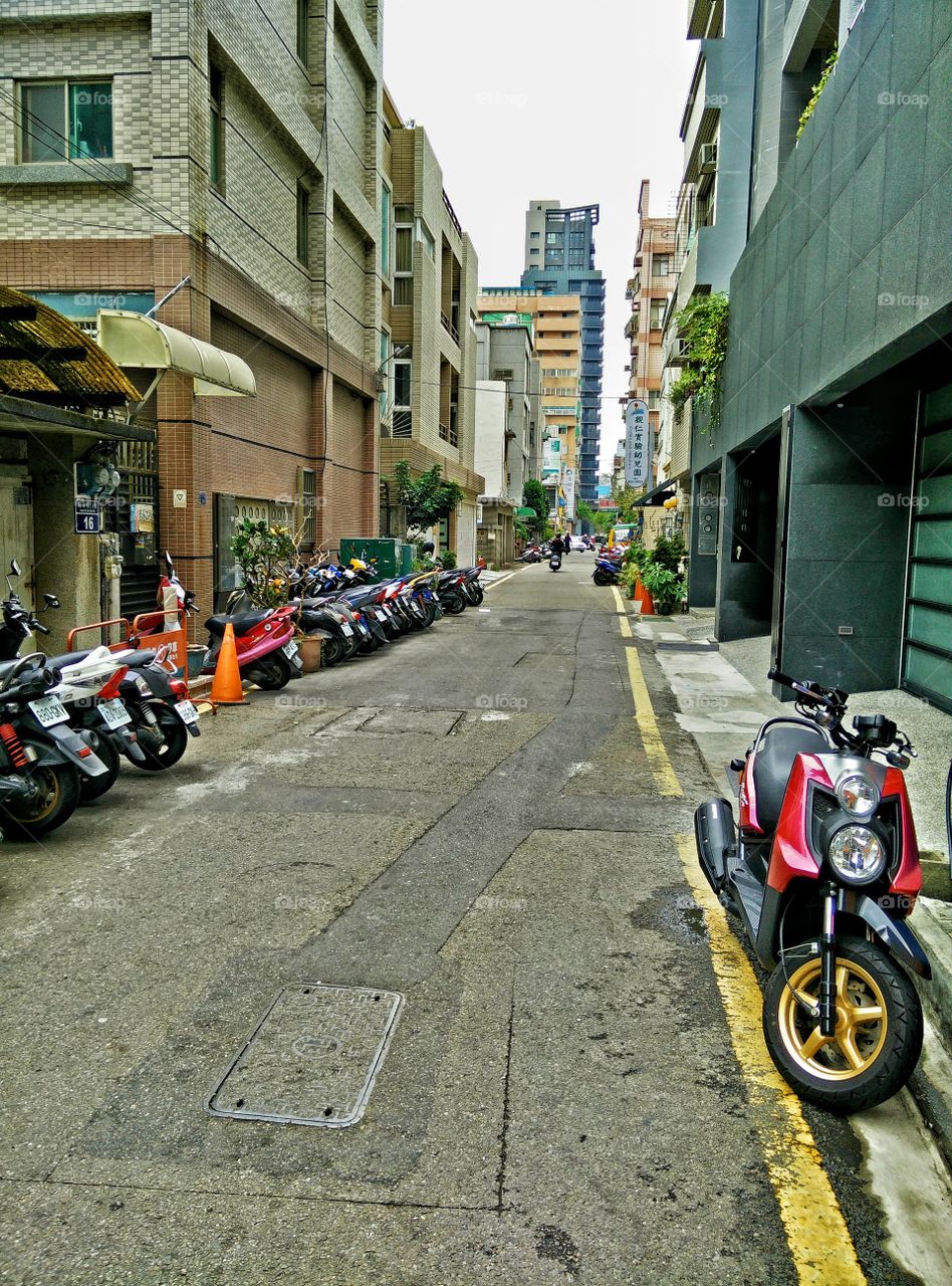 scooter land. taiwan