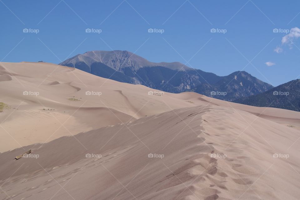 The Great Sand Dunes. 