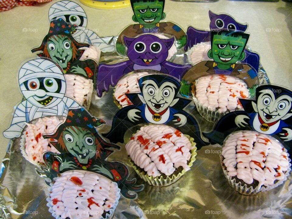 Halloween Cupcakes 