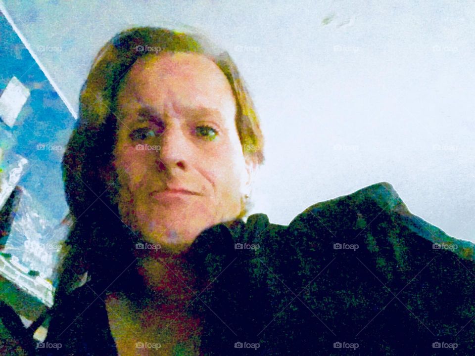 „Timothy Trespas“, my longtime partner, companion and spouse was photographed here at our last land residence in „Bushwick“, Brooklyn in 2017. Hypnotic Productions