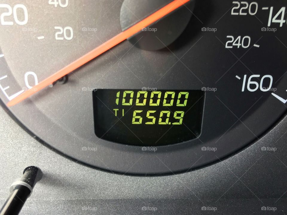 Car odometer 