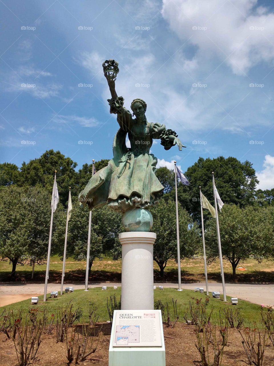 Charlotte statue