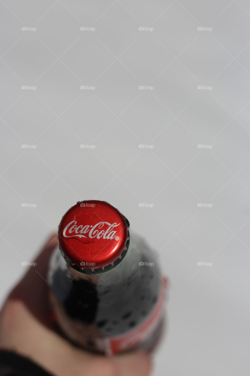 Coca Cola with White Background