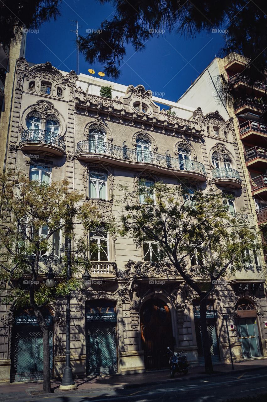 Edificio Ortega. Edificio Ortega, Marques del Turia 9 (Valencia - Spain)