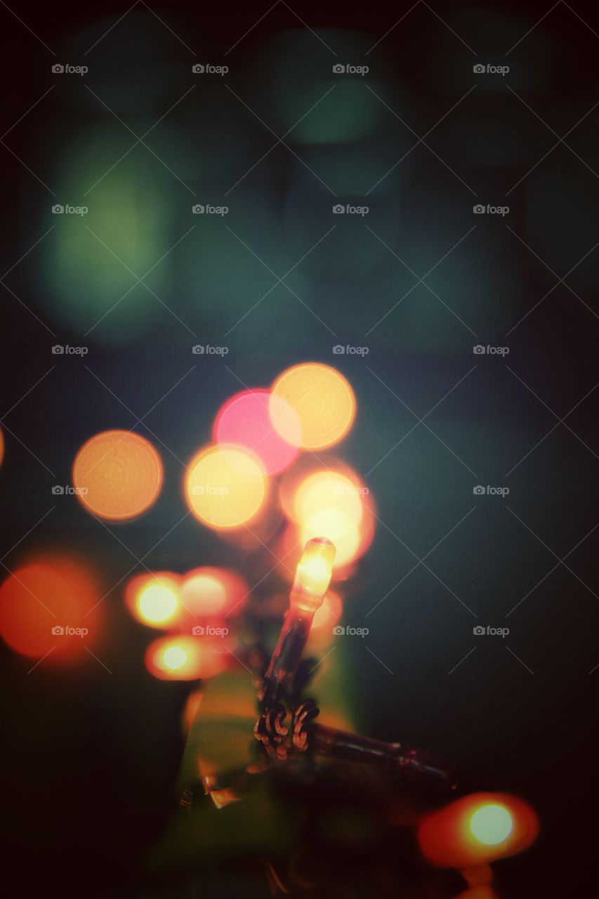 Lights as bright as stars in the night