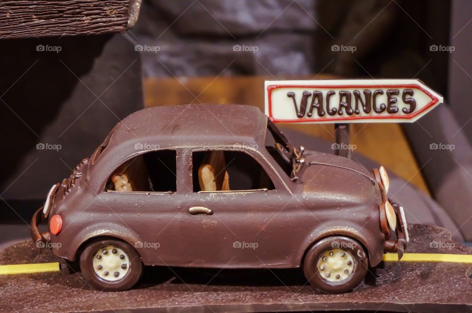 Chocolate car