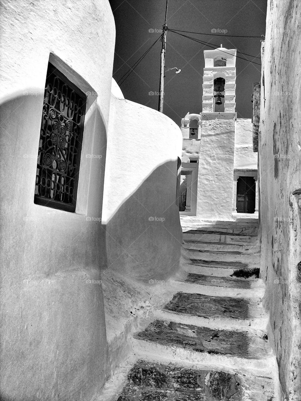 Small path in Amorgos