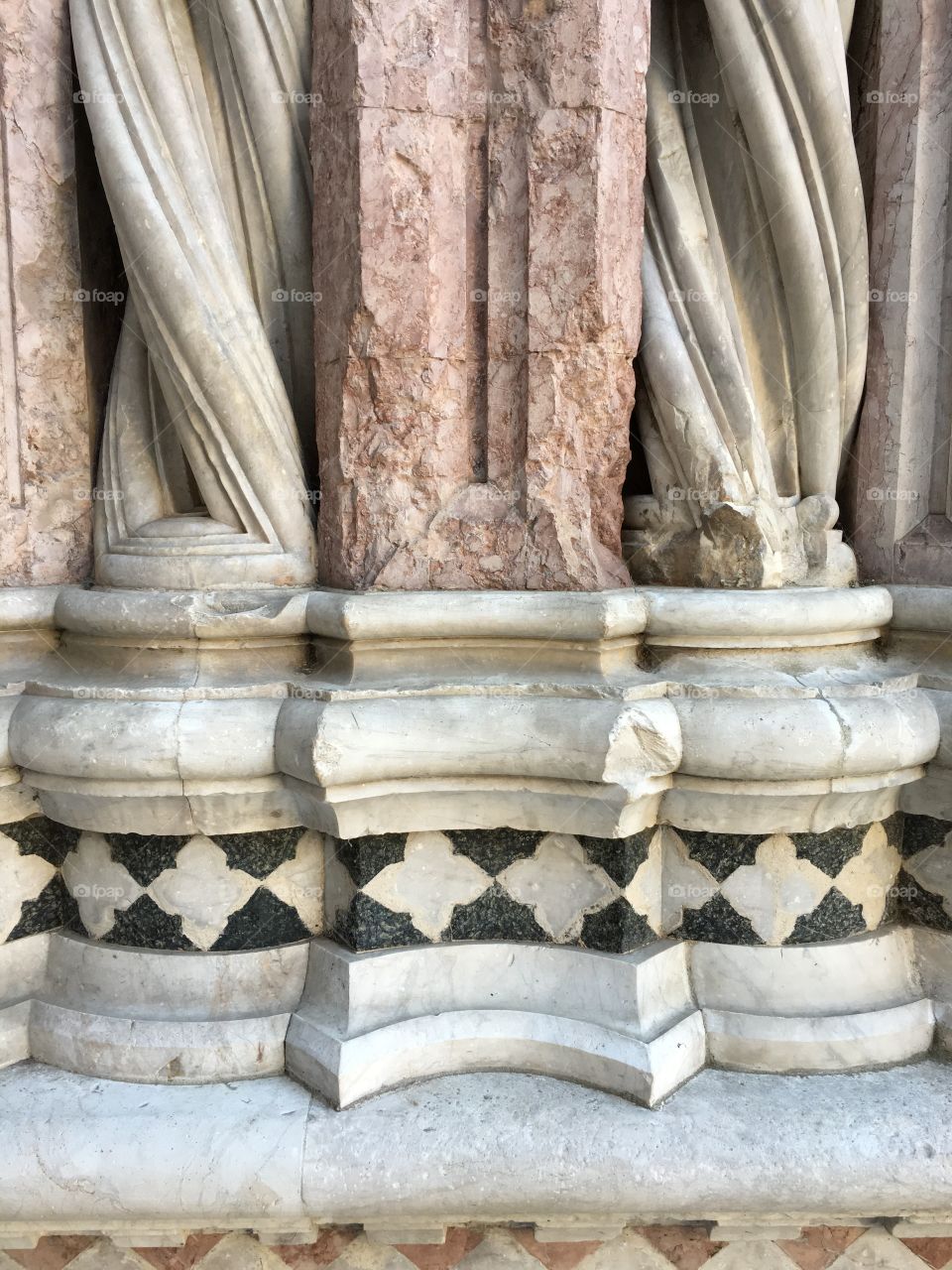 Marble columns 