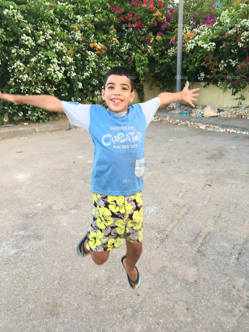 Kid jump