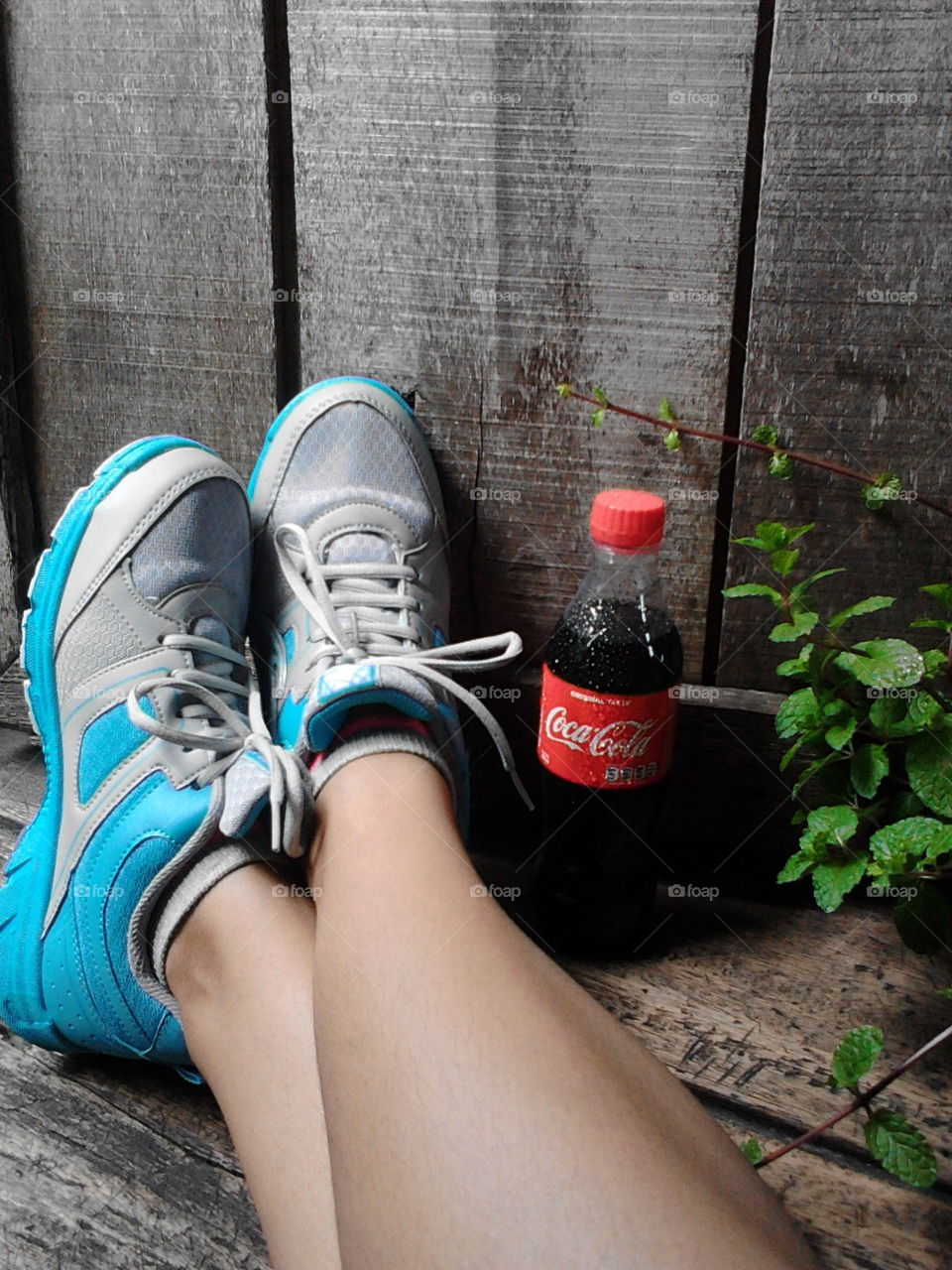 rest with coca cola