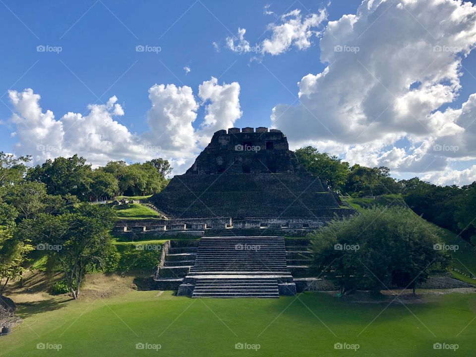 Belize Mayan Ruins Temple