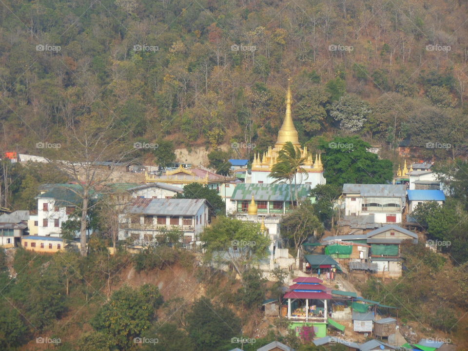 Mount Popa Burma