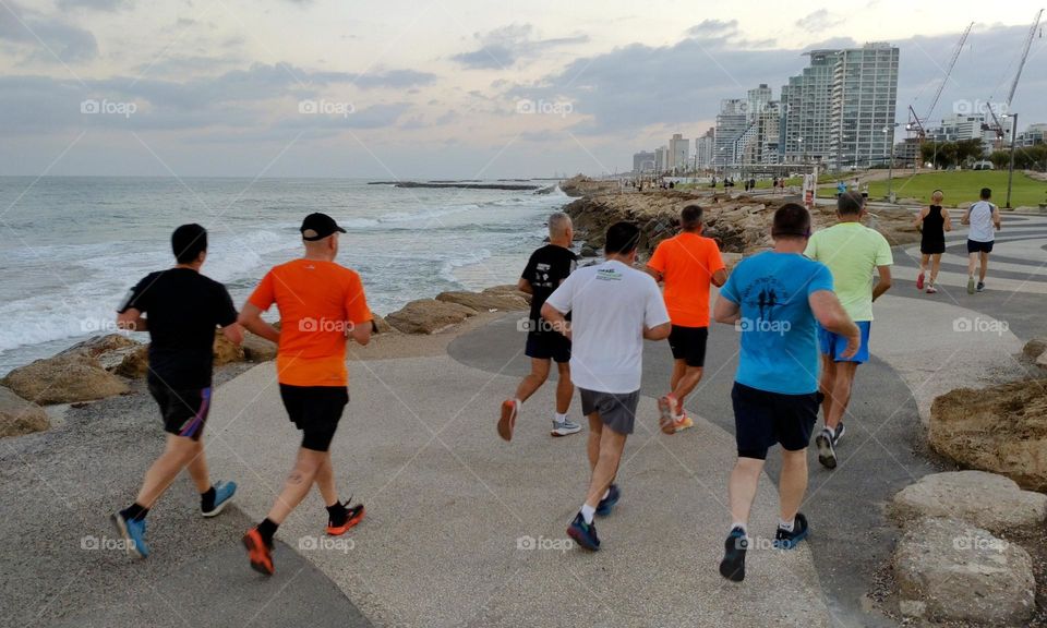 Morning time ☀️ Sunrise 🌅 Jogging 👟👟 Beach☀️