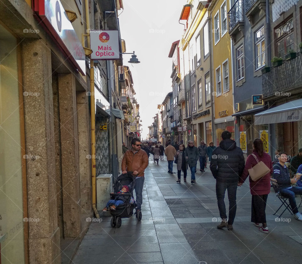 Braga street walk