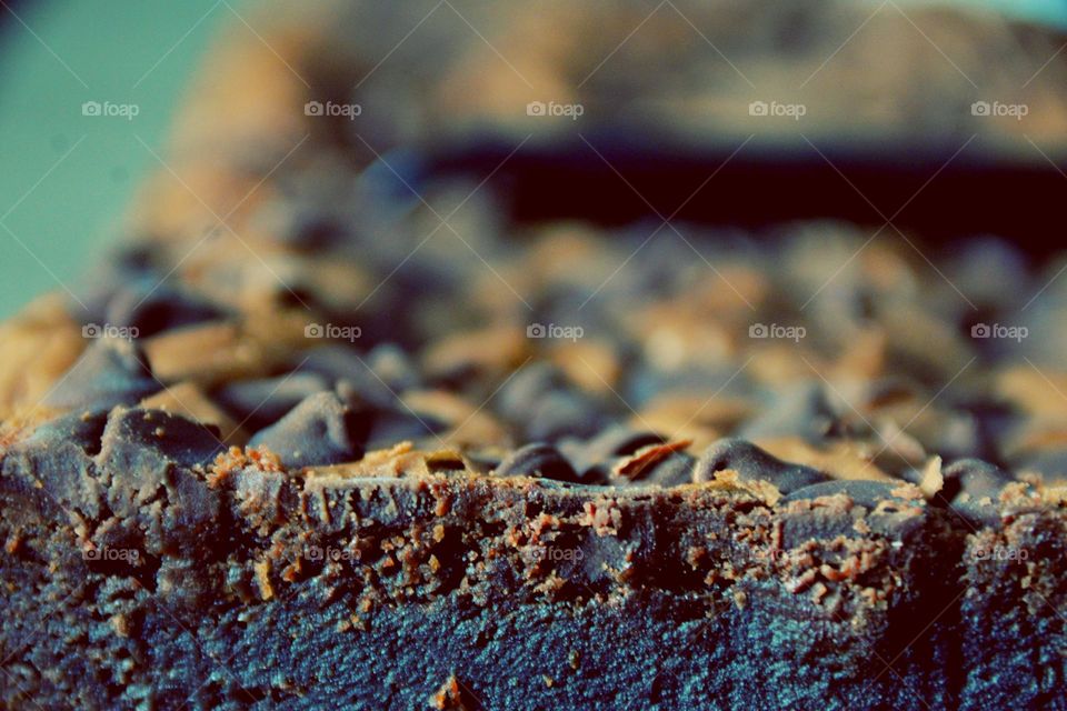 delicious brownies are out to eat