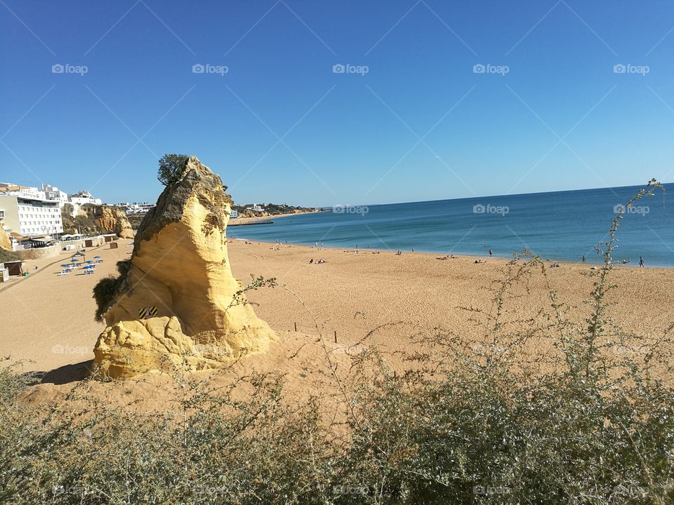 photo of a beach in portugal.