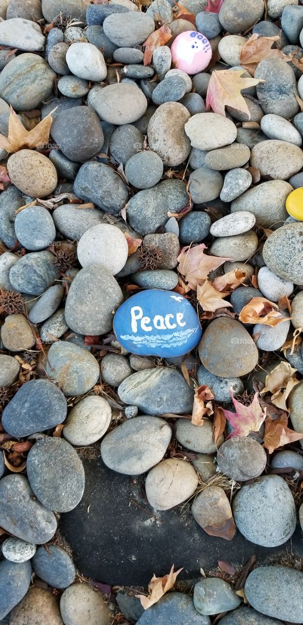 Peace Pebble