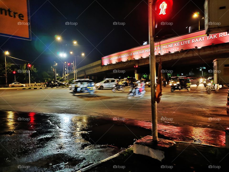 Amazing Beauty 
Night scene
Flyovers 
Rainy season 🌩️🌧️💧