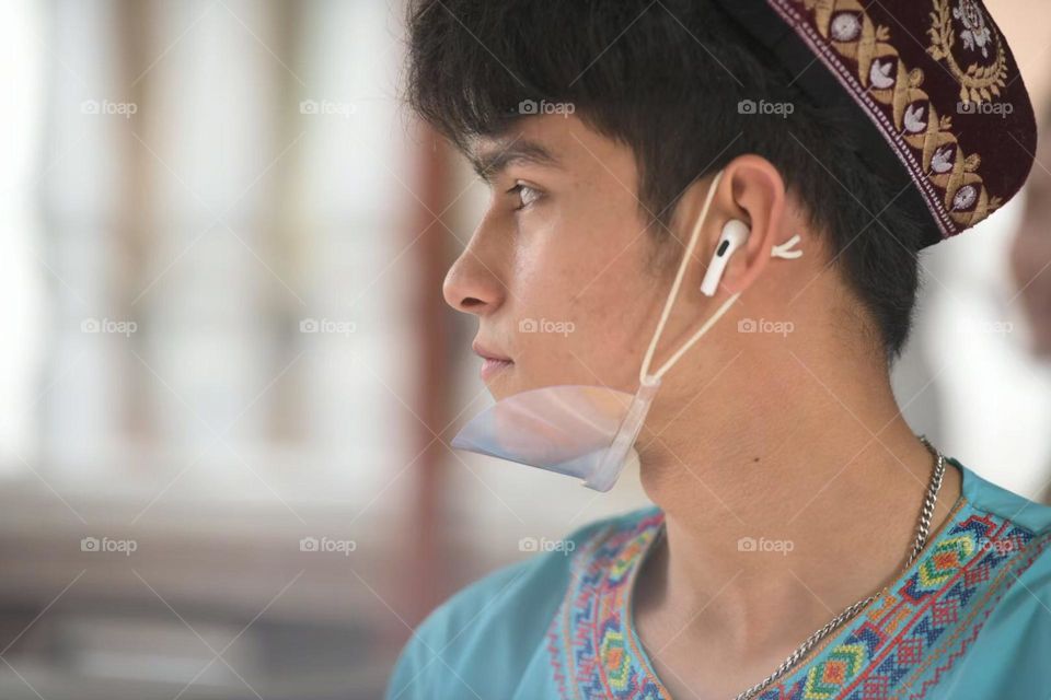 Xinjiang young boy