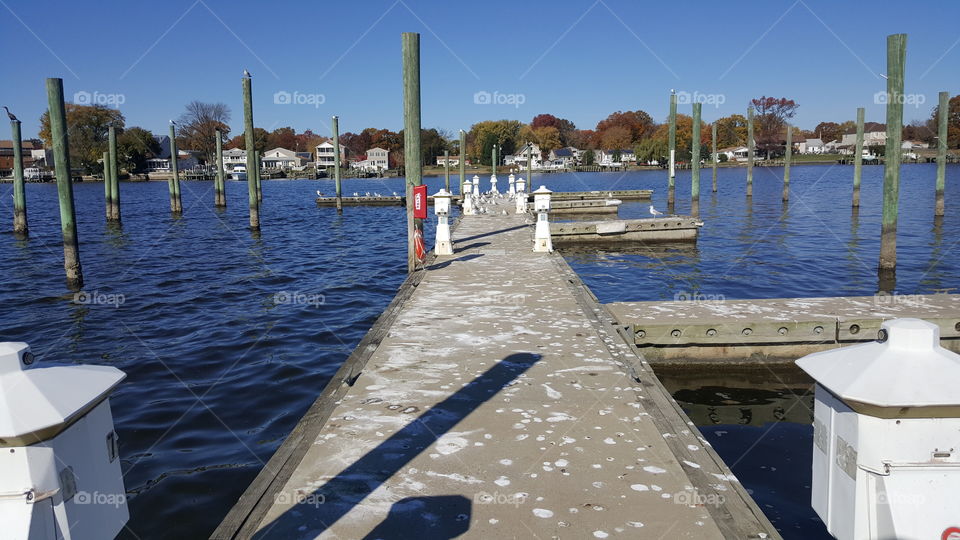 West Shore Yacht Center Floating Pier