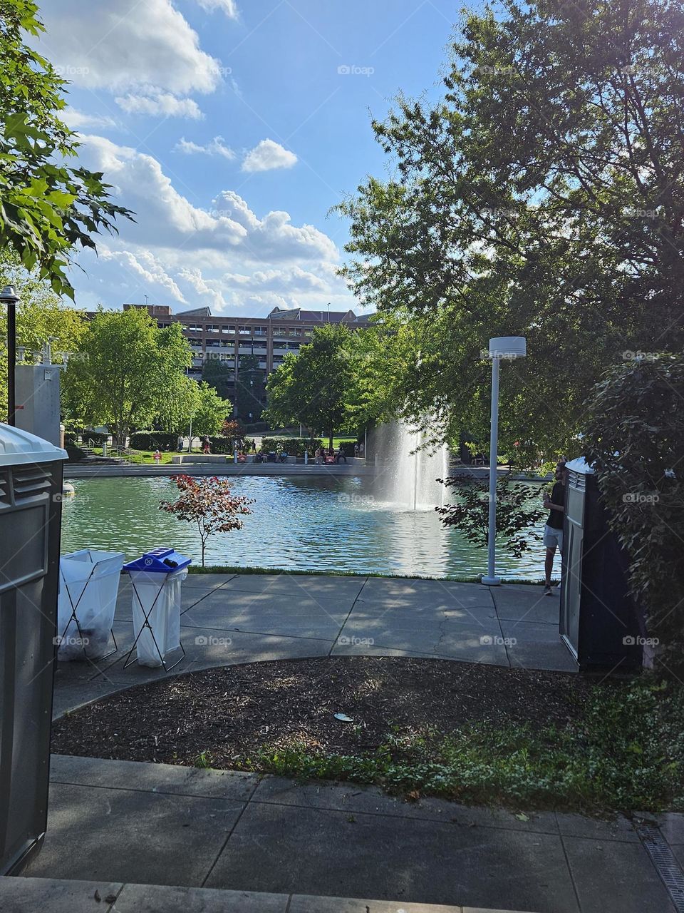 Downtown Knoxville summer