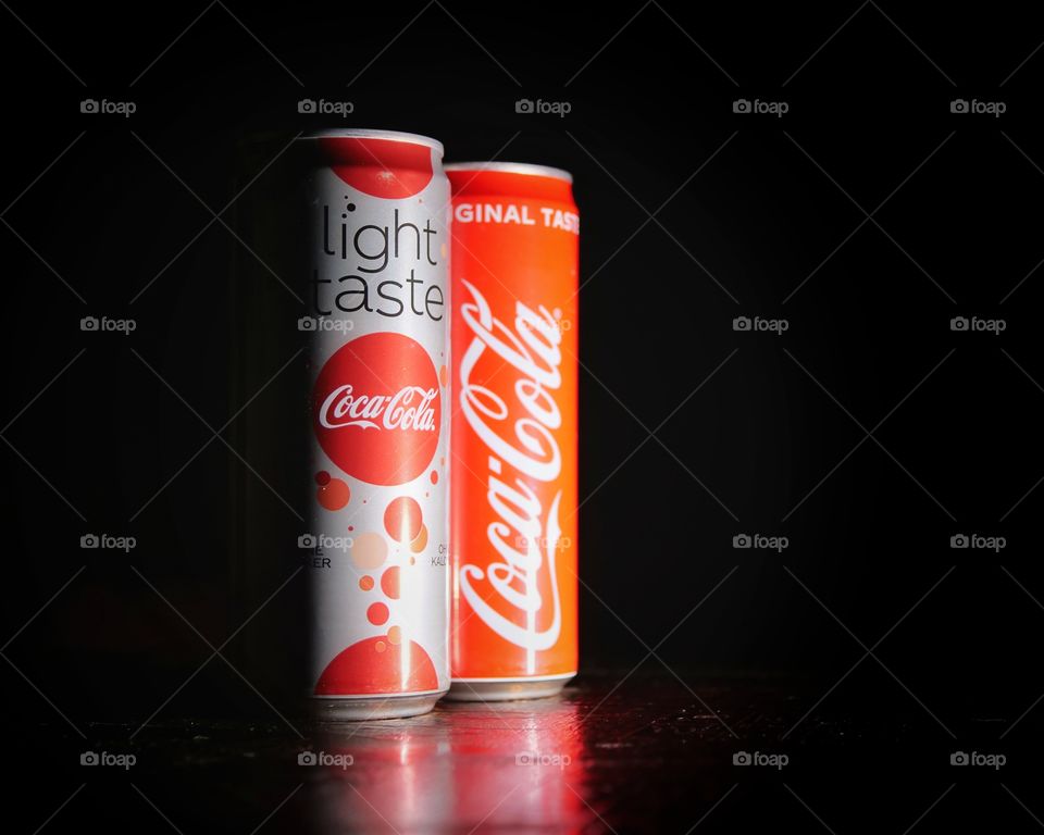 Coca-Cola cans