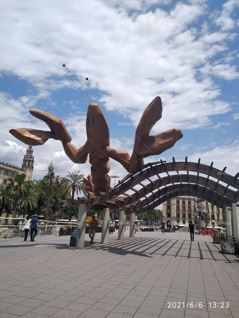 la langosta en La Barceloneta
