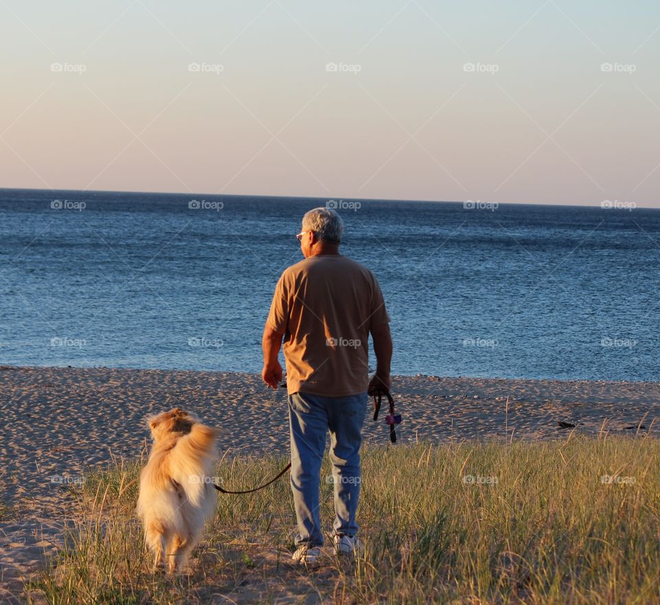 walking with friends