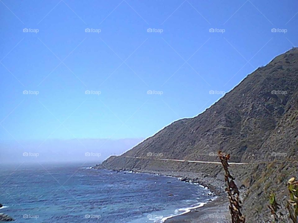 Big Sur Mountain side, California