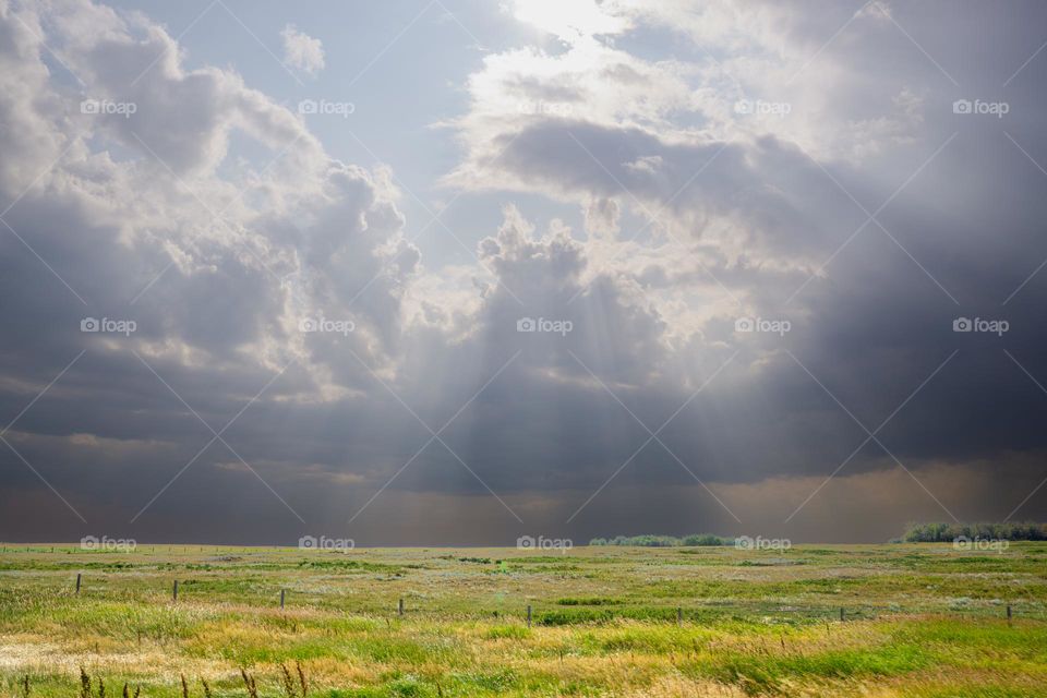 Clouds and Light in Rural Canada