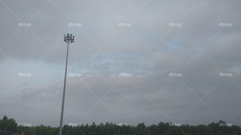 the lovely clouds snd lighting big stand