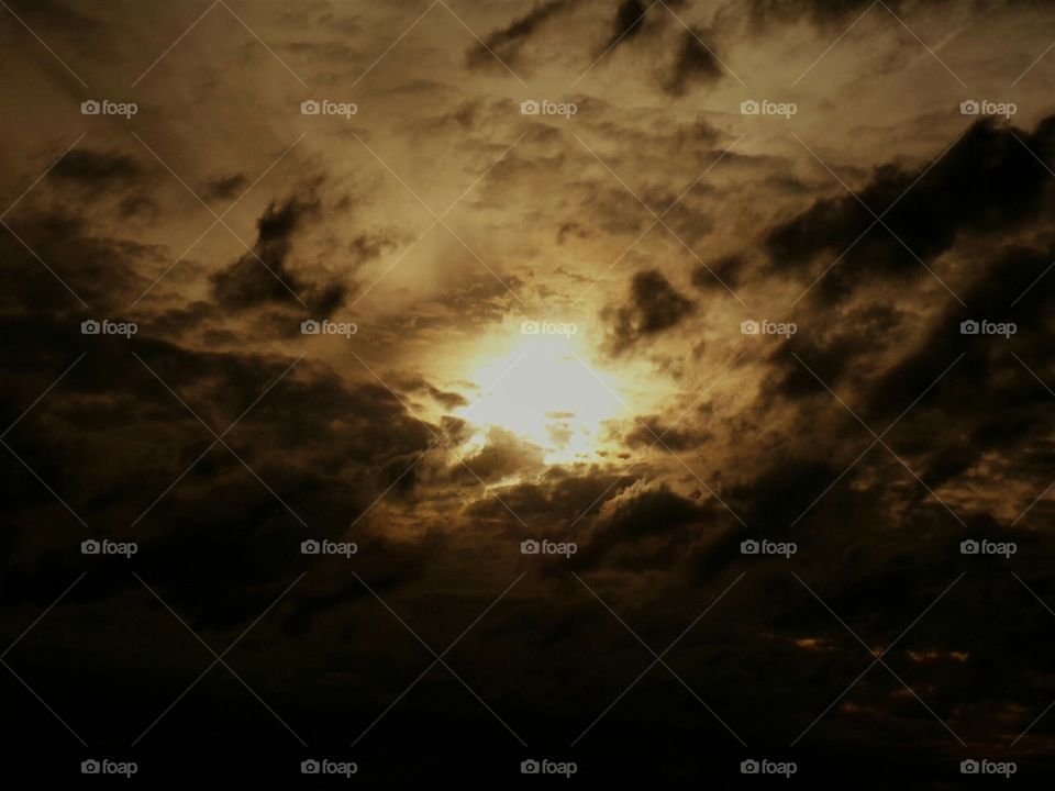 Look up to the light.