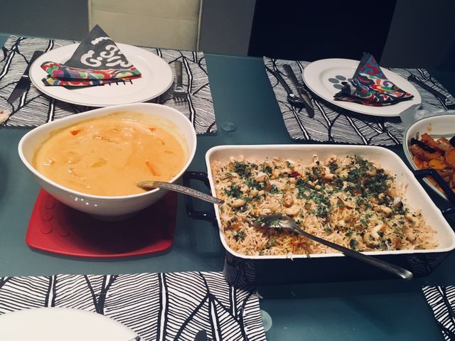 Rice and gravy