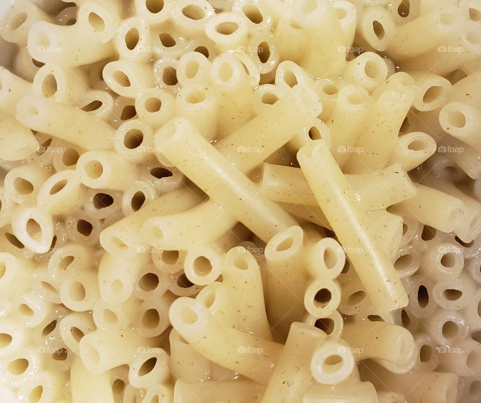overcooked pasta noodles