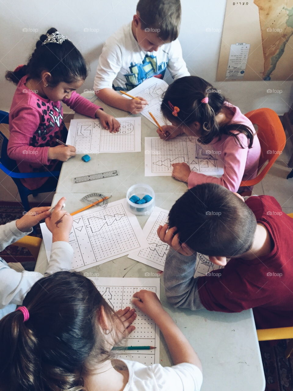 Children learning