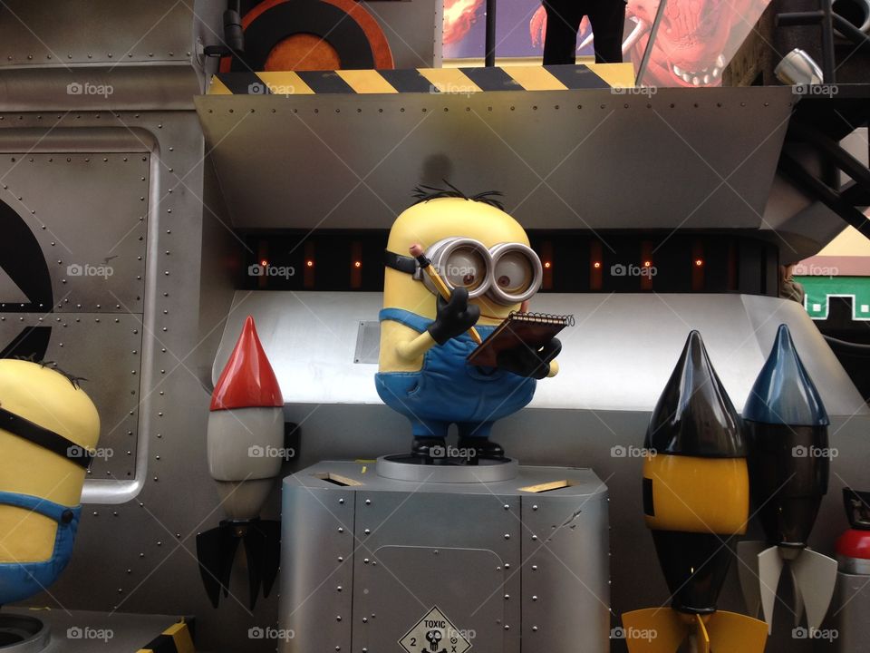 Minion world. Universal parade 