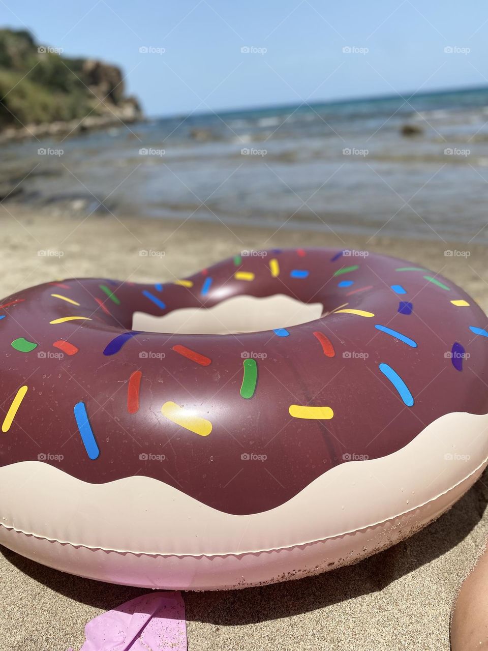Donuts in the sea