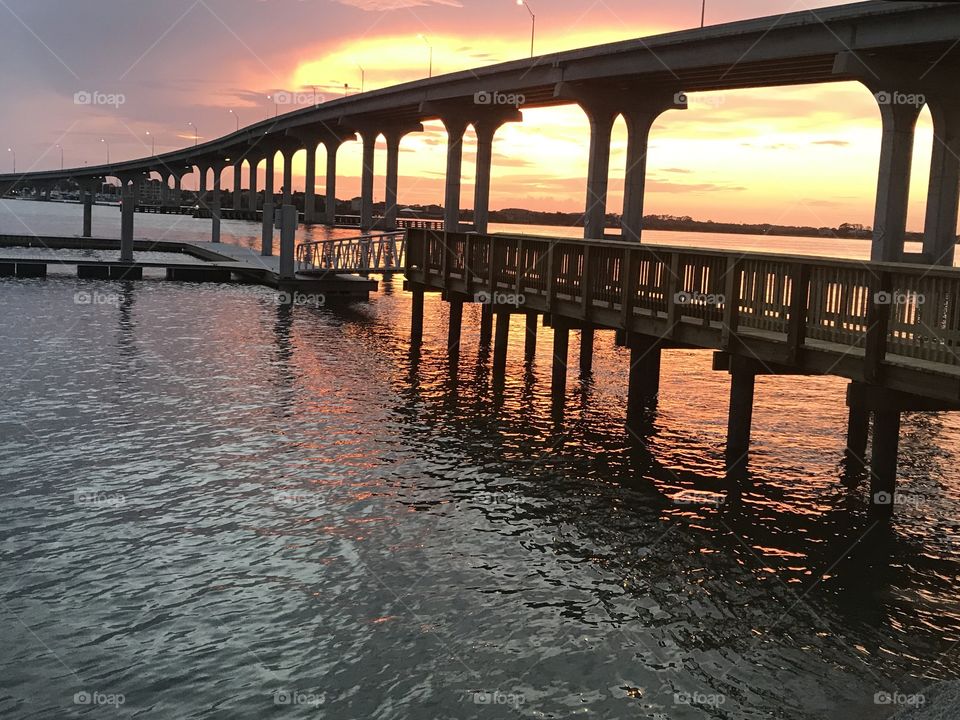 Sunset in Vilano beach