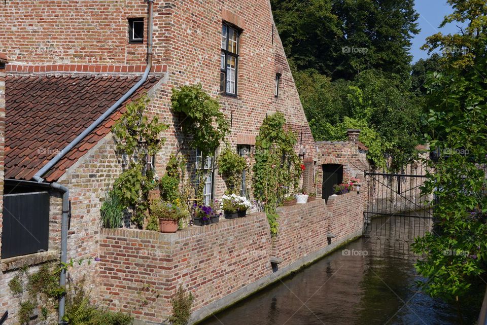 A house at the beguinage of Bruges