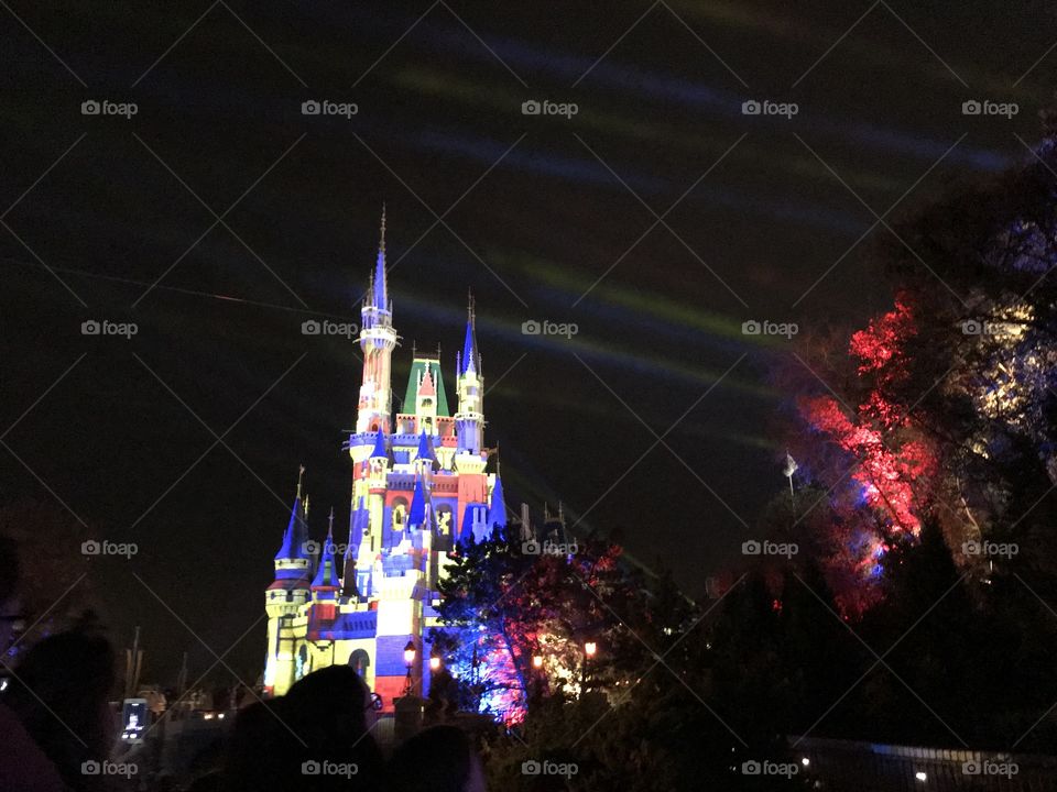 Cinderella’s castle transformed