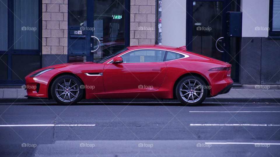 Ein wunderschöner Jaguar F-type